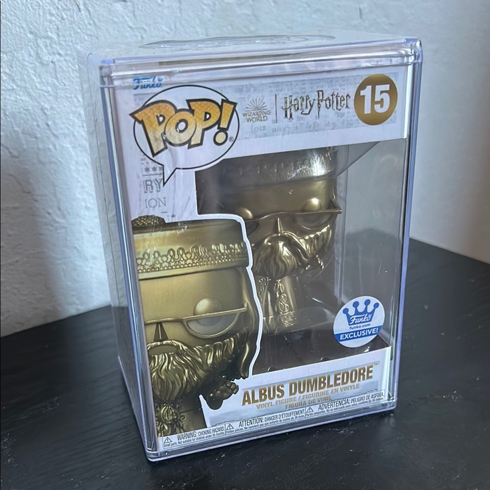 Funko Pop Albus Dumbledore Gold Figure